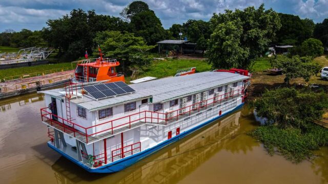 El Sumario - Rehabilitan un barco hospital para atender a indígenas venezolanos