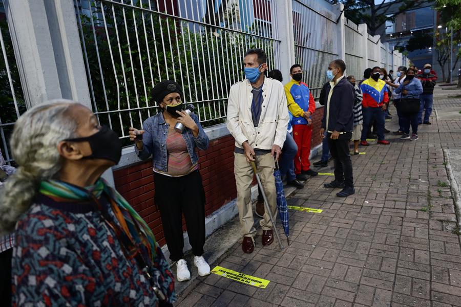 Centros de votación CNE Venezuela bioseguridad Elecciones 21N