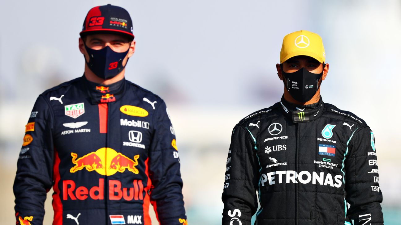 Hamilton Verstappen Mercedes F1