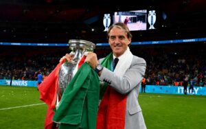 Roberto Mancini Italia Eurocopa 2020 Catar 2022