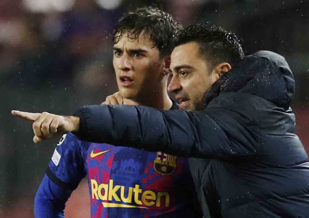 Xavi FC Barcelona Champions