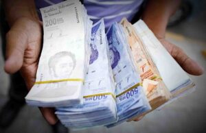 Billetes Venezuela economía inflación