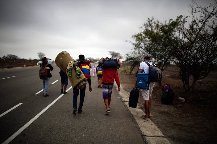 Migrantes venezolanos Perú