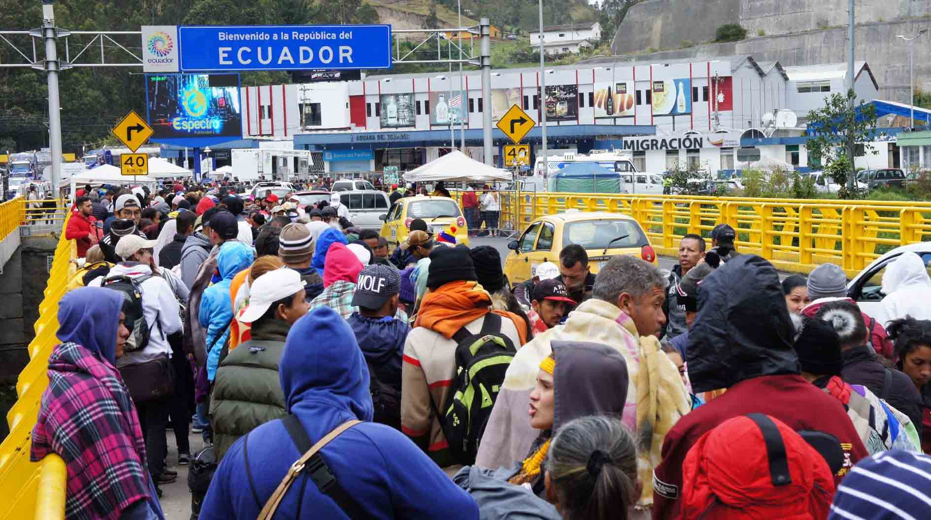 Ecuador migrantes venezolanos