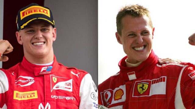 Mick y Michael Schumacher