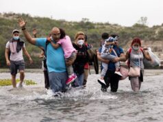 Migrantes venezolanos rumbo a EEUU