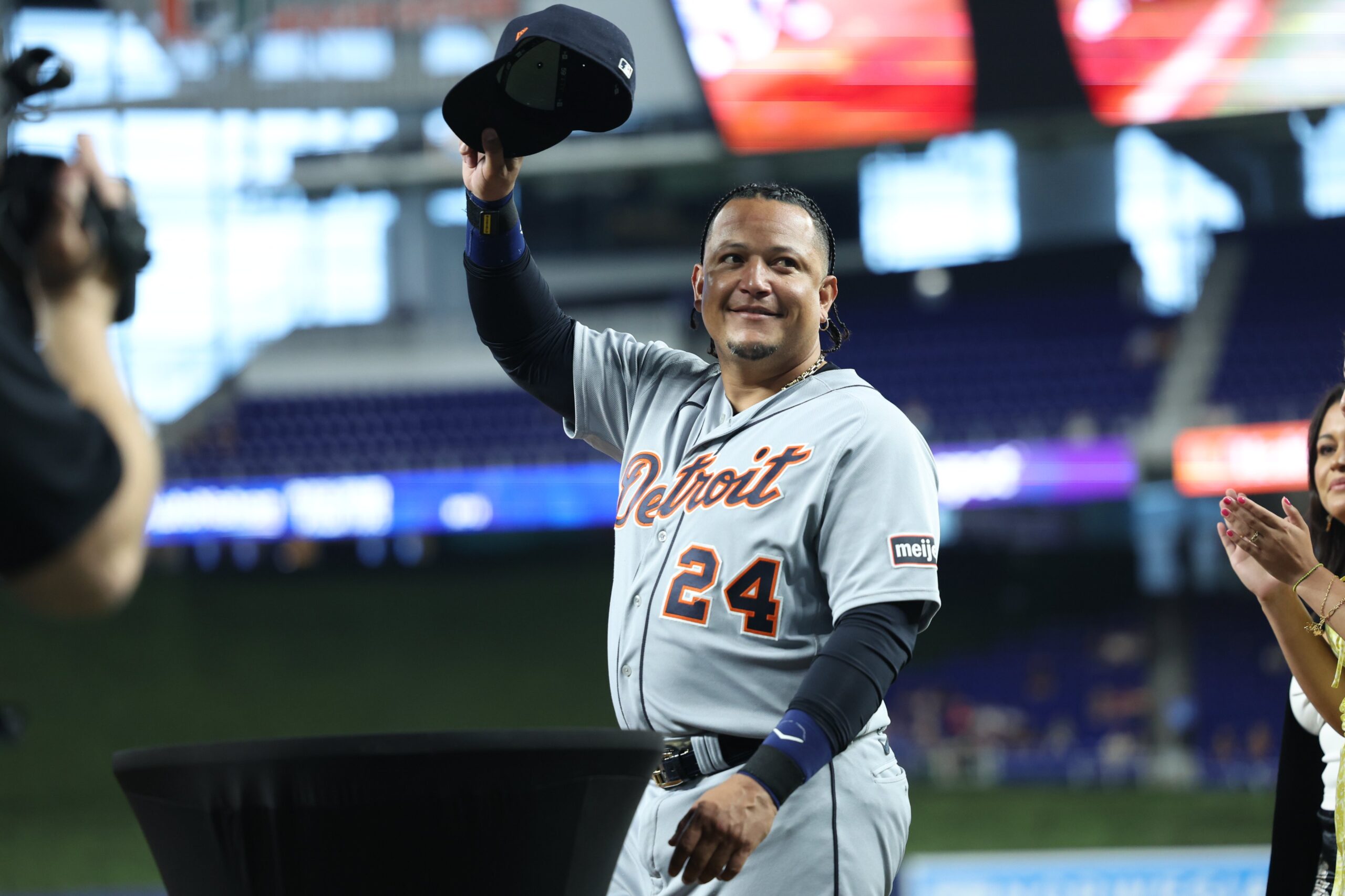 Miguel Cabrera - Homenaje - Marlins de Miami