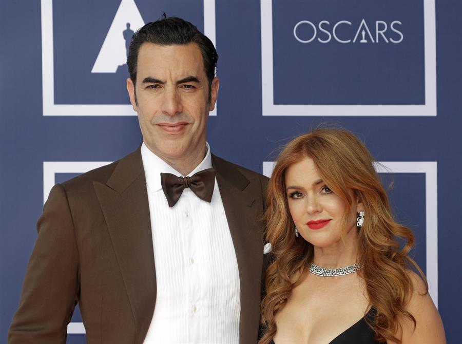 Sacha Baron Cohen e Isla Fisher