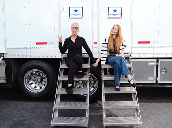Lindsay Lohan y Jamie Lee Curtis