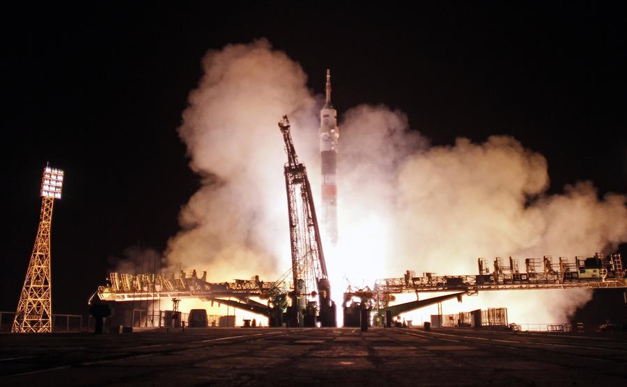 cohete espacial