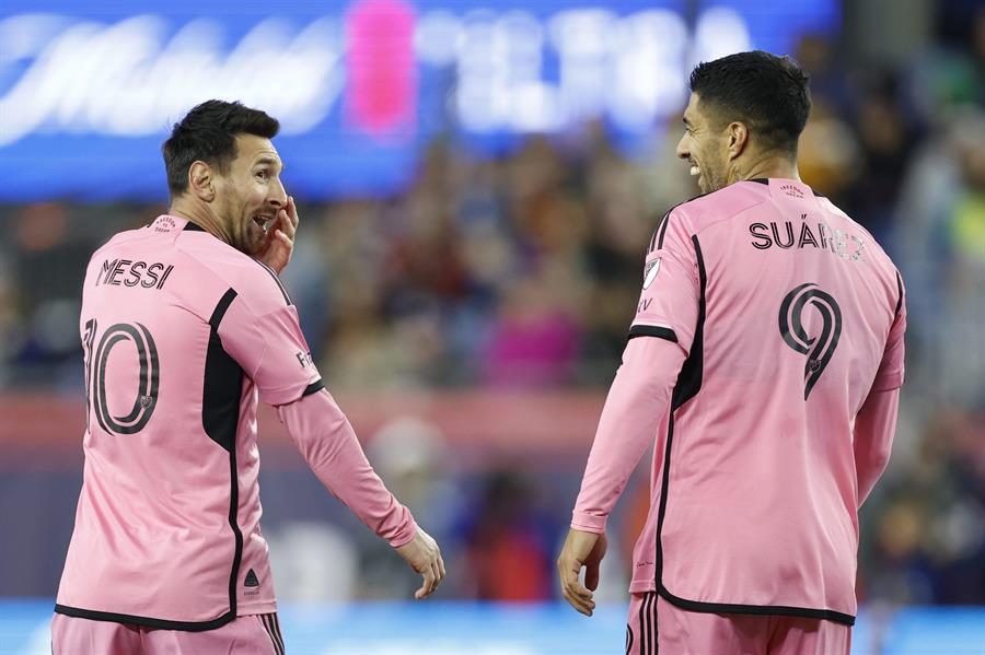Messi y Suárez