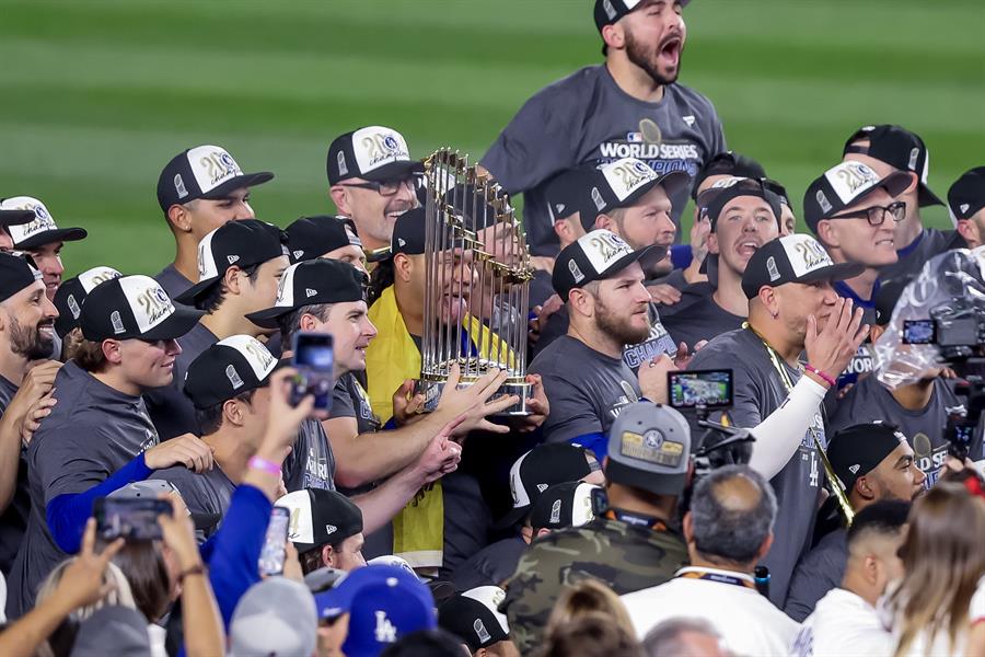 Dodgers de Los Ángeles - venezolanos- Serie Mundial