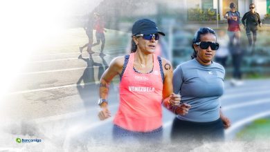 Bancamiga - Hilenia y Yuri en Maratón CAF