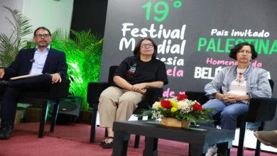 XIX Festival Mundial de Poesía - Palestina