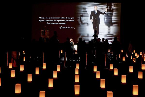 Funeral Giorgio Armani
