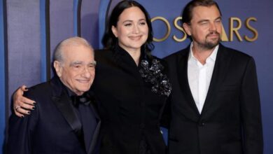 Martin Scorsese/Jennifer Lawrence/Leonardo DiCaprio