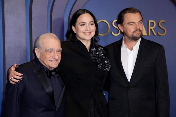 Martin Scorsese/Jennifer Lawrence/Leonardo DiCaprio