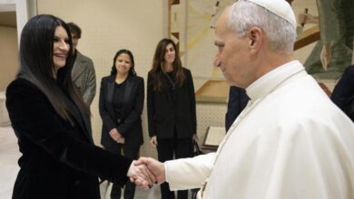 Laura Pausini - papa León XIV