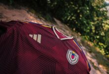 Nueva camiseta adidas Vinotinto