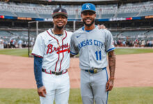 Ronald Acuña Jr. y Maikel García