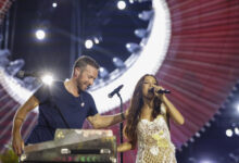 Anitta y Chris Martin