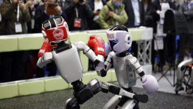 Robots humanoides en Tokyo