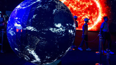 Exposición científica para niños en Caracas