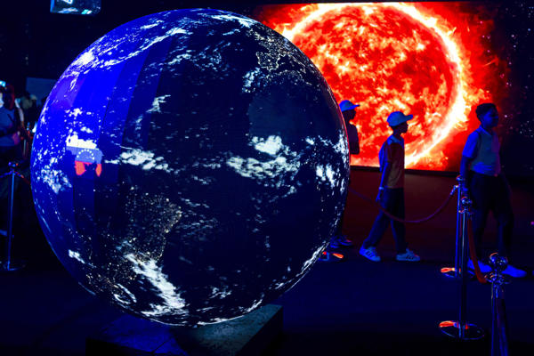 Exposición científica para niños en Caracas