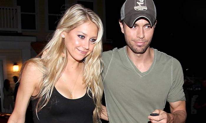 Enrique Iglesias y Anna Kournikova