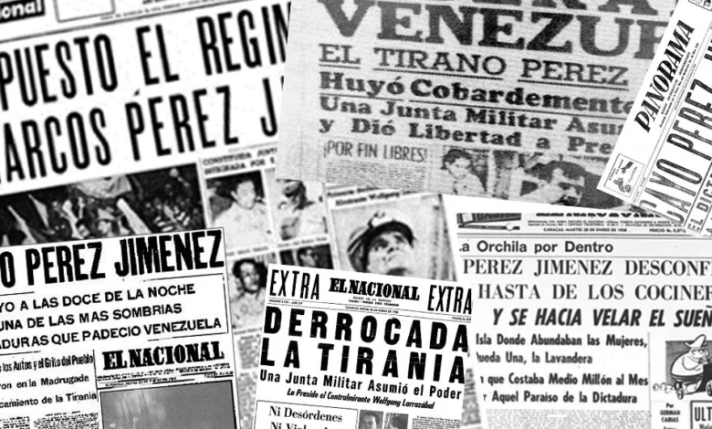 23 de enero de 1958 - Archivo