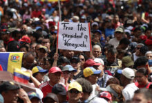 Marcha en Caracas por liberación de Maduro