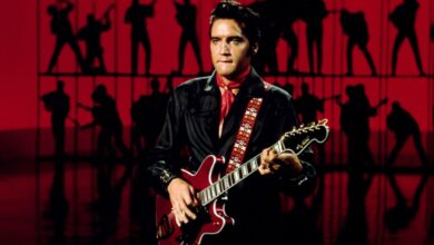Guitarra - rojo cereza - Elvis Presley
