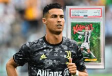 Tarjeta de Cristiano Ronaldo