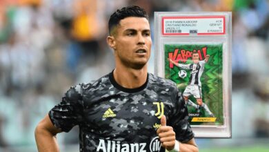 Tarjeta de Cristiano Ronaldo