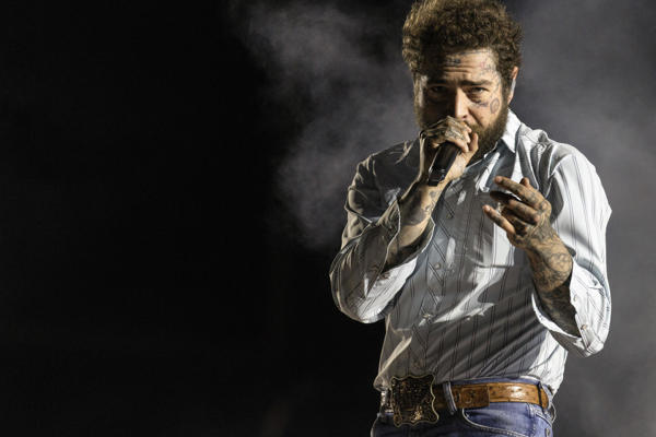 Concierto de Post Malone en el Estadi Olímpic de Barcelona