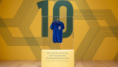 Camiseta que Pelé usó en final del Mundial de 1958 se subasta por 4,9 millones de dólares