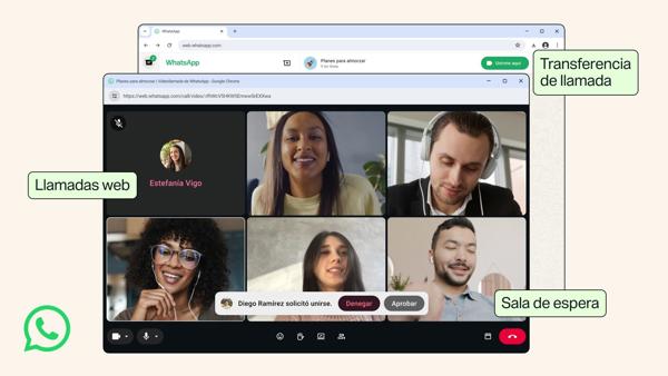 Las llamadas y videollamadas llegan a WhatsApp Web
