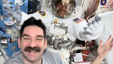 Dos astronautas de la NASA inician caminata para preparar nuevos paneles solares en la EEI