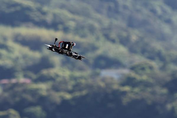 China utiliza por primera vez un enjambre de drones para observar un tifón desde dentro