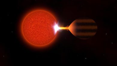Descubren un planeta devorado por su estrella, el origen de un mundo de segunda generación