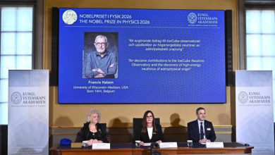 El Nobel de Física premia al belga Francis Halzen por sus descubrimientos sobre neutrinos
